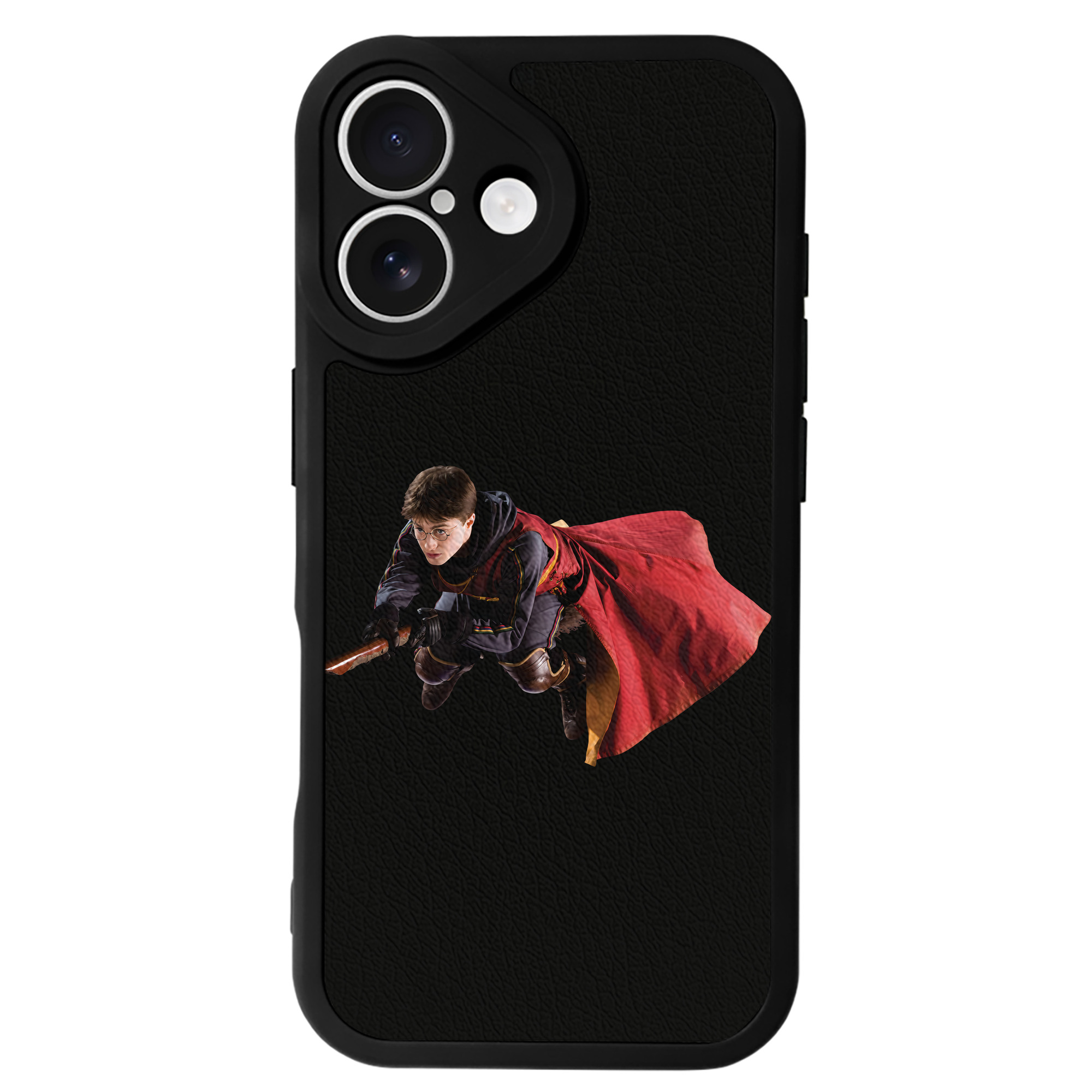 （画像用） Harry Potter ハリー・ポッターシリーズ 【iPhone 16シリーズ対応】シリコンスマホケース（レザー調） 材質：シリコン